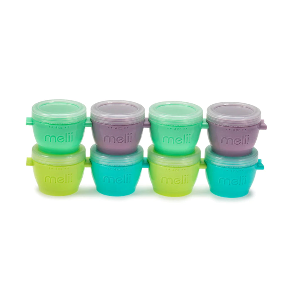 Melii Baby Snap & Go Pods - Wadah makan silikon