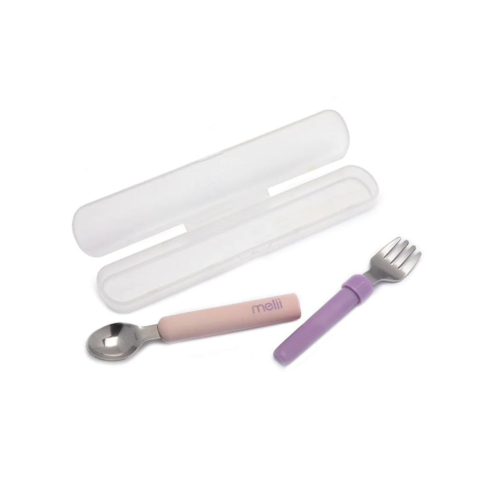 Melii Baby Spork On The Go - Sendok&garpu anak