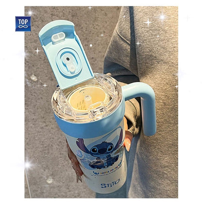 Zootopia and Stitch Water Stainless Steel Bottle 3D 800mL