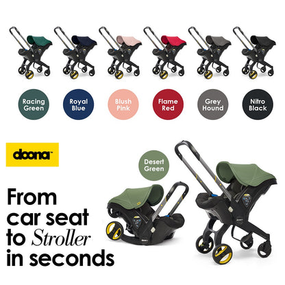 Doona 2in1 Car Seat & Stroller - Kereta Dorong Bayi Praktis, Nyaman & Aman