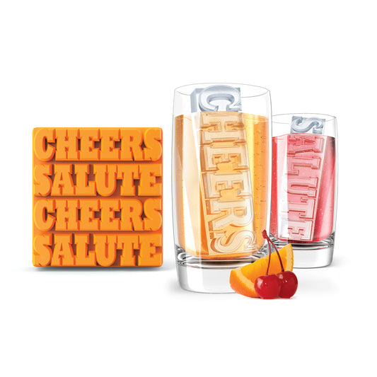 Zoku Ice Tray - Cetakan Es Batu Unik / Cetakan Es Batu Silicon / Cetakan Es Batu Minuman / Cetakan Es Batu Pesta