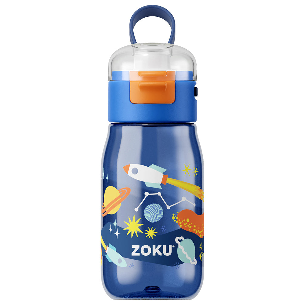 Zoku Kids Flip Gulp Bottle - Botol Minum, Botol Minum Anak, Botol Minum teguk, Botol Minum anti tumpah