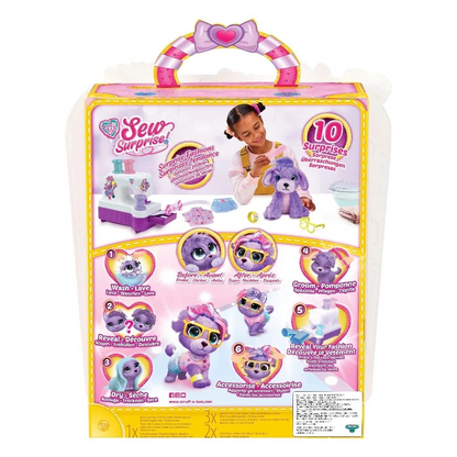 Scruff A Luvs Surprise Sew Wow - Mainan Boneka Anjing Kejutan