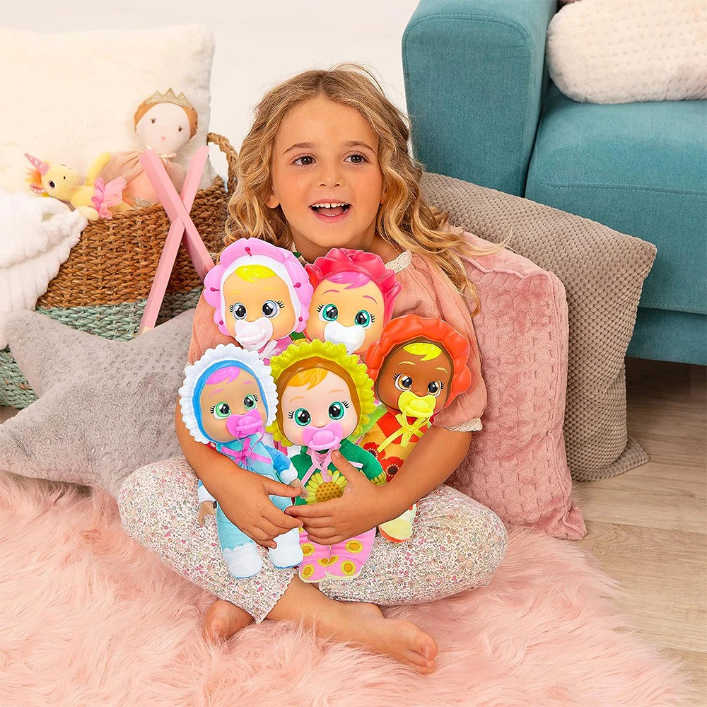 Cry Babies Tiny Cuddles Flowers - Mainan Boneka Bayi Bisa Menangis