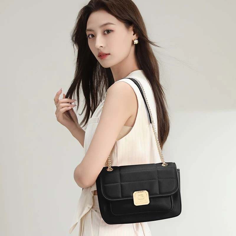 Mesuca Hello Kitty Chain Shoulder Bag - Tas Selempang Disney Premium