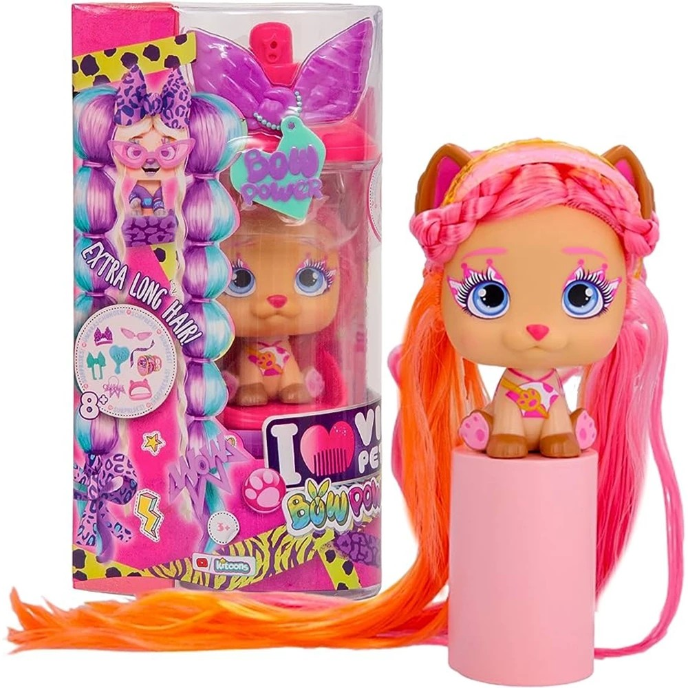 VIP Pets S6 Bow Power - Mainan Hewan Peliharan Anjing Lucu Dengan Perlengkapan Grooming