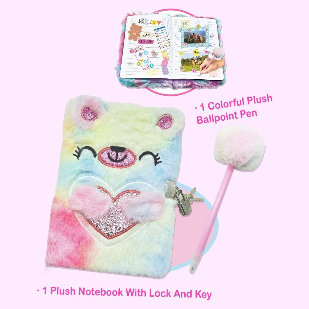 Tokidas Cute Notebook Journal Set (Big Size) - Buku Catatan Aesthetic Diary/Buku Tulis Sekolah Anak