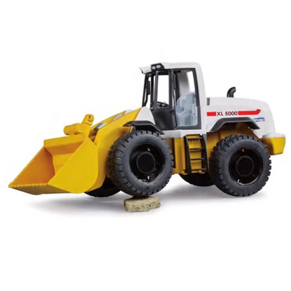 Bruder 3412 Wheel Loader - Mainan Miniatur Truk Pengangkat