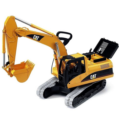 Bruder 2483 CAT Excavator - Mainan Miniatur Truk Beko