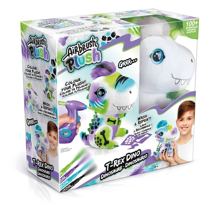Canal Toys Airbrush Plush Dino - Mainan Mewarnai Boneka