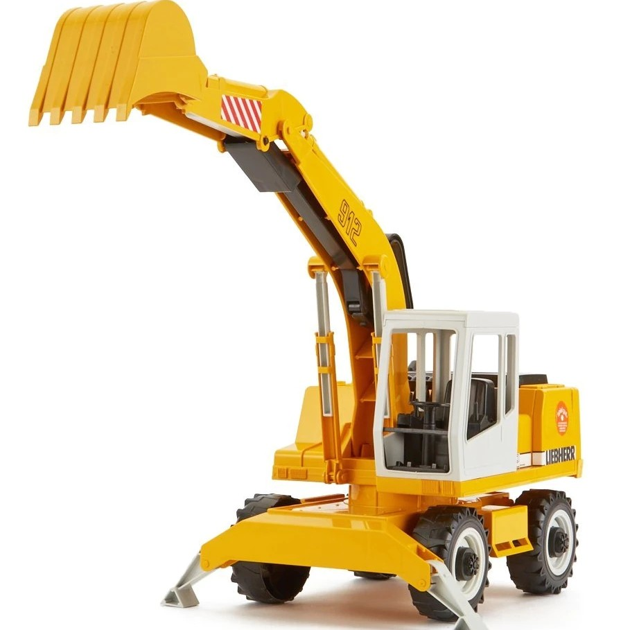 Bruder 2426 Liebherr Schaufelbagger - Mainan Miniatur Truk Beko