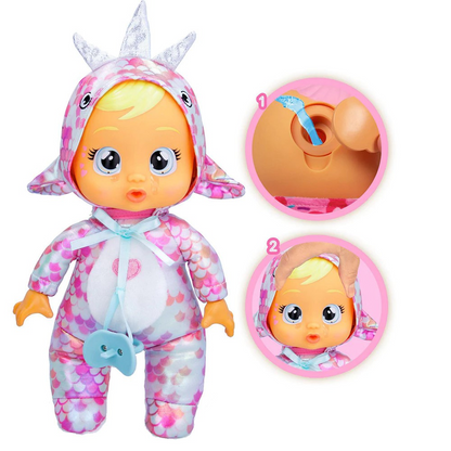 Cry Babies Tiny Cuddles Dinos - Mainan Boneka Bayi Menangis