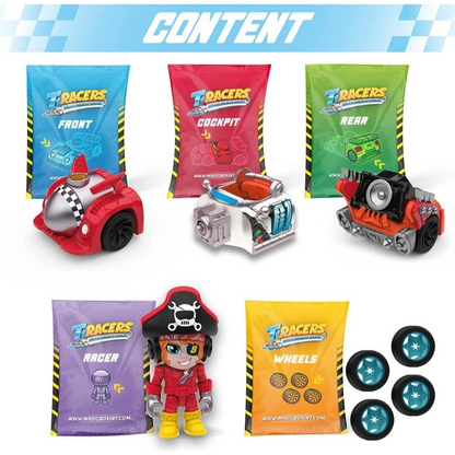 T-Racers Surprise Car and Racing Driver Series 1 - Mainan Mobil Balap Mini