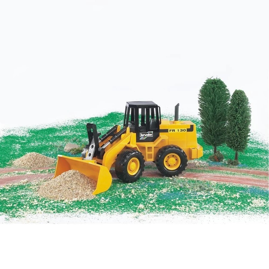 Bruder 2425 Articulated Road Loader FR 130 - Mainan Miniatur Truk Konstruksi Alat Berat