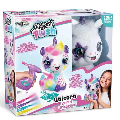 Canal Toys Airbrush Plush Unicorn - Mainan Mewarnai Boneka