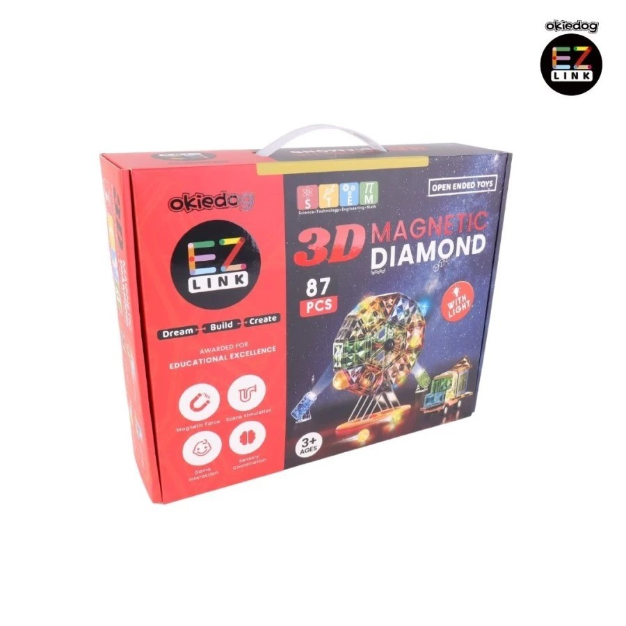 Okiedog Ezlink Magnetic Diamond with Light