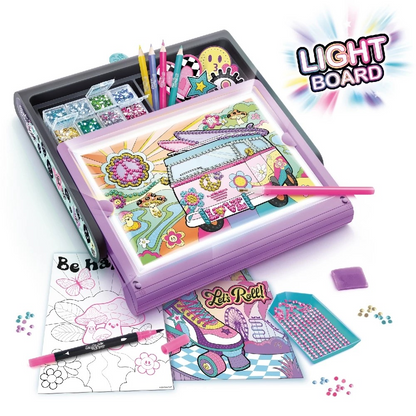 Canal Toys S4E Diamond Art 3in1 LED Case - Mainan Kreativitas Anak
