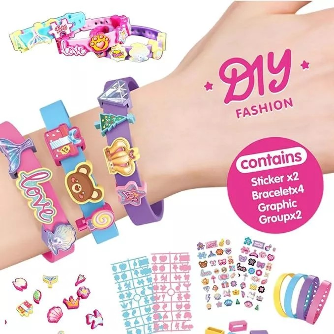 Okiedog Charmy Bracelete - Mainan DIY Gelang Anak Lucu