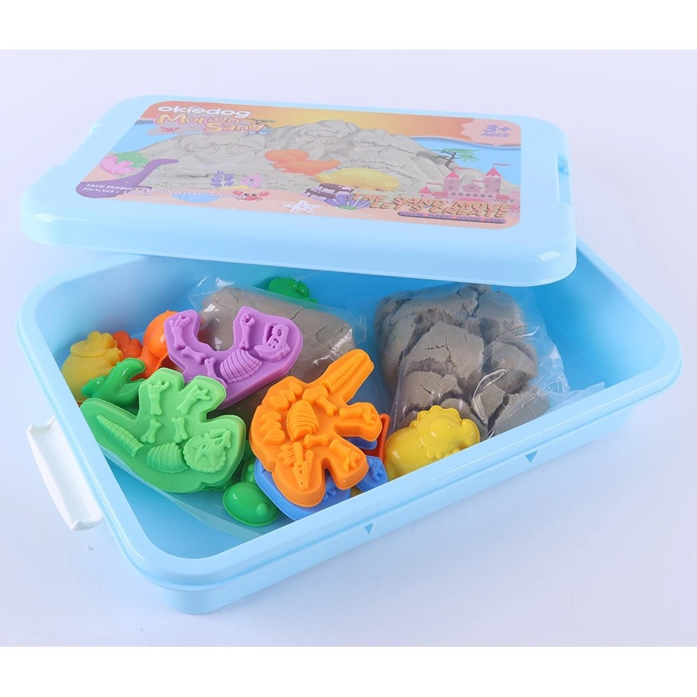 Okiedog Motion Sand - Mainan Pasir Kinetik Edukasi Anak
