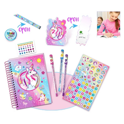 Tokidas Cute Notebook Journal Set (Big Size) - Buku Catatan Aesthetic Diary/Buku Tulis Sekolah Anak