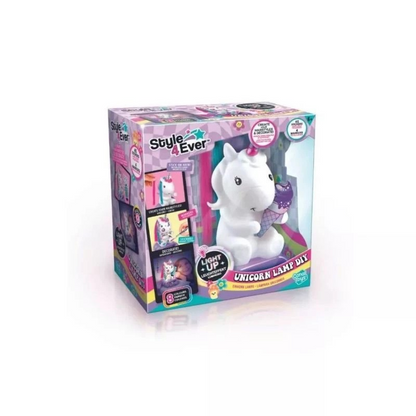 Unicorn Lamp DIY Light Up - Mainan Lampu Tidur Anak Unicorn