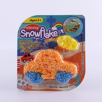 Okiedog Snowflake Mud with Eye - Slime Mainan Edukasi & Sensorik Anak