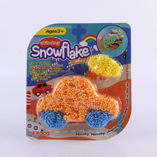 Okiedog Snowflake Mud with Eye - Slime Mainan Edukasi & Sensorik Anak
