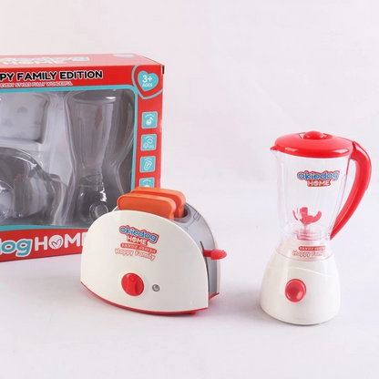Okiedog Home Electronic Combo of Juicer and Toaster - Set Peralatan Dapur Anak
