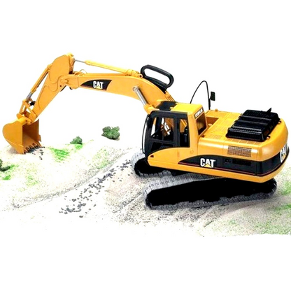 Bruder 2483 CAT Excavator - Mainan Miniatur Truk Beko