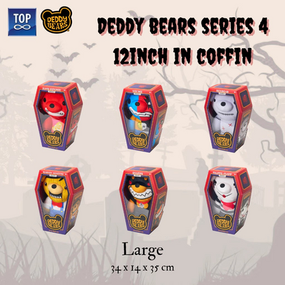 Deddy Bears In Coffin Collectible Plush w/ Roblox Digital Item - Koleksi Boneka Beruang dalam Peti