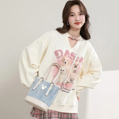 Mesuca Mickey Denim Bag Series