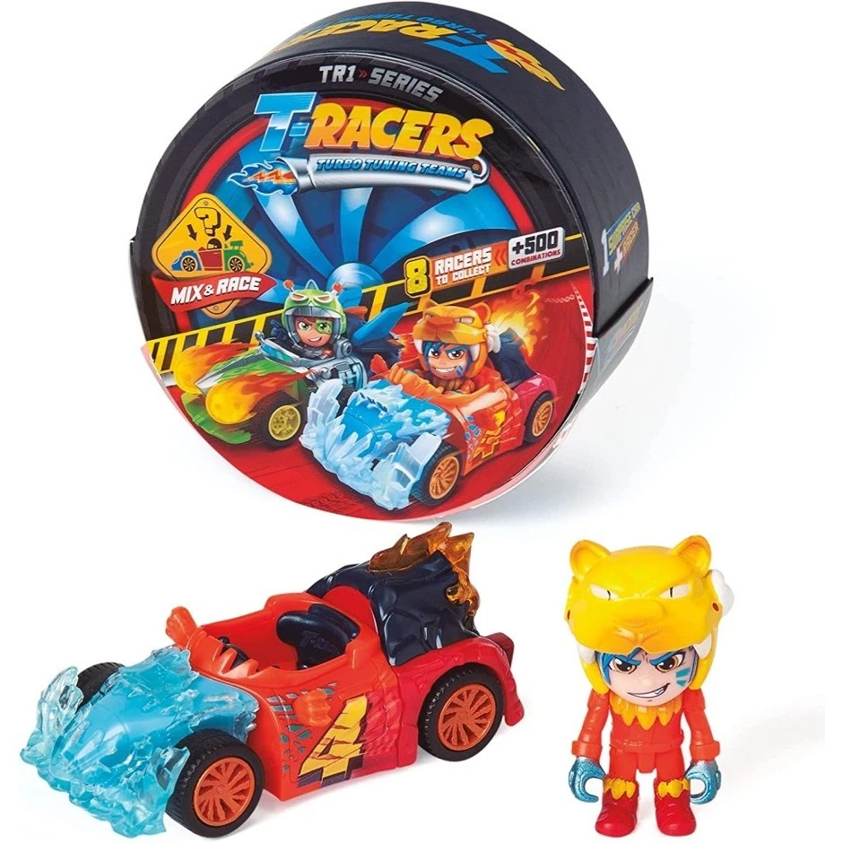 T-Racers Surprise Car and Racing Driver Series 1 - Mainan Mobil Balap Mini