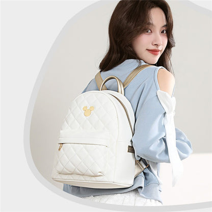 Mesuca Megos Disney Mickey Backpack Pear White - Tas Ransel Disney Dewasa Anak