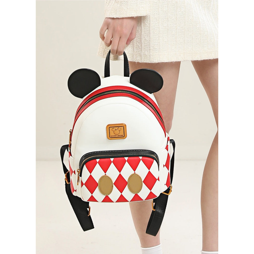Mesuca Disney Backpack Mickey Red - Tas Ransel Mickey Red