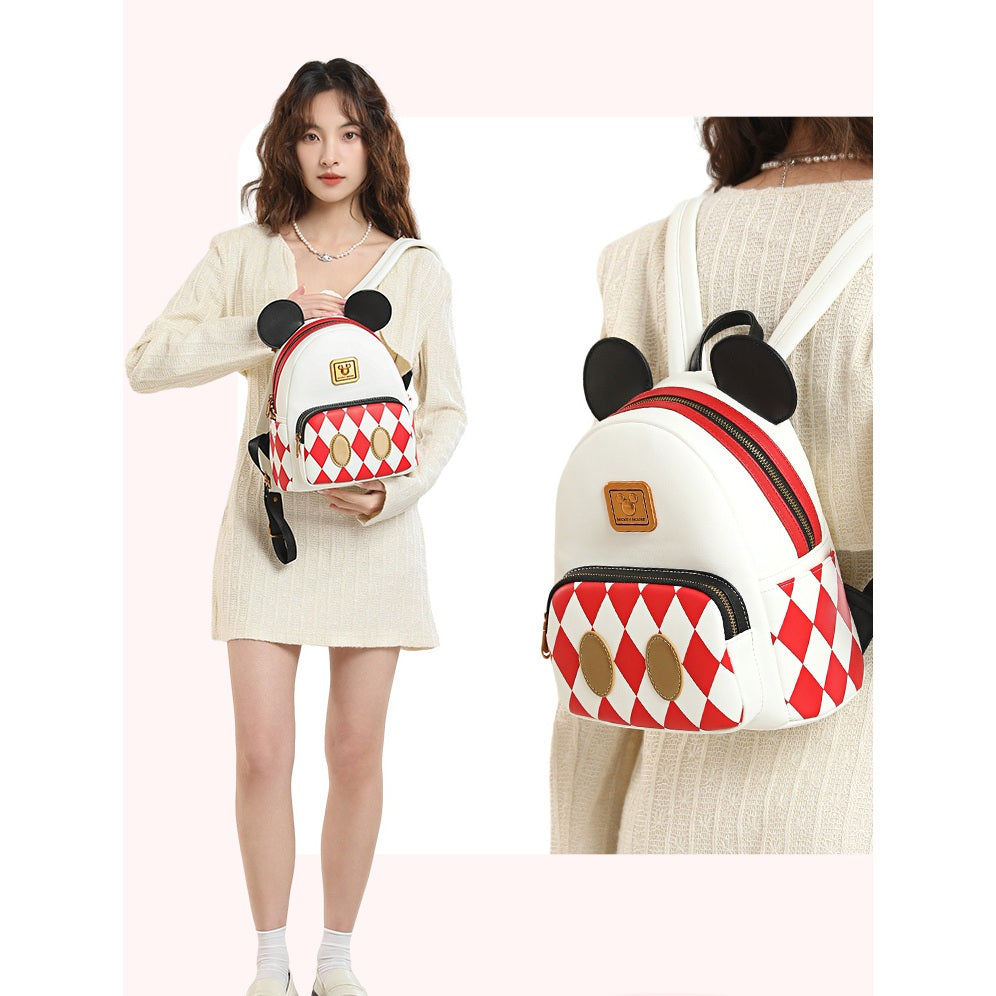 Mesuca Disney Backpack Mickey Red - Tas Ransel Mickey Red