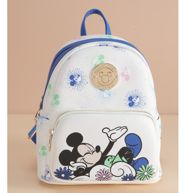 Mesuca Disney Backpack Mickey Blue - Tas Ransel Mickey Mouse Disney Wanita