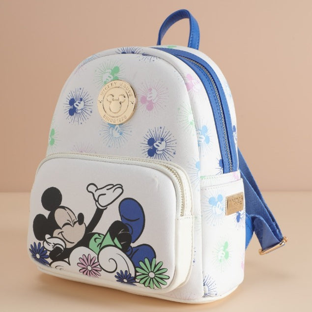 Mesuca Disney Backpack Mickey Blue - Tas Ransel Mickey Mouse Disney Wanita