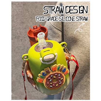 Zootopia Character Water Bottle 3D w/ Strap 430mL