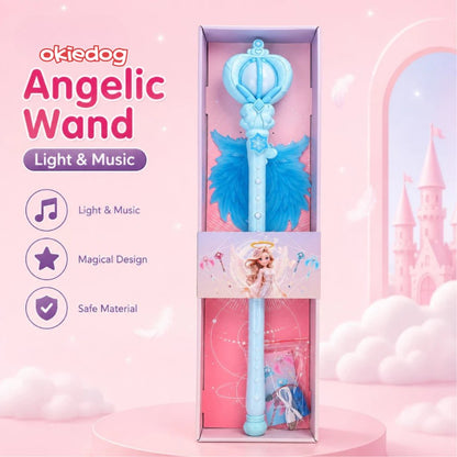 Okiedog Angelic Wand Magical Light & Music - Tongkat Peri Mainan Anak dengan Lampu dan Musik