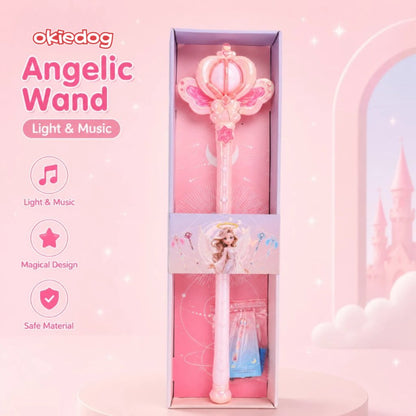 Okiedog Angelic Wand Magical Light & Music - Tongkat Peri Mainan Anak dengan Lampu dan Musik