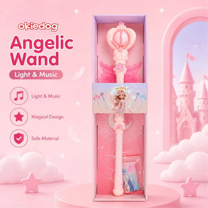 Okiedog Angelic Wand Magical Light & Music - Tongkat Peri Mainan Anak dengan Lampu dan Musik