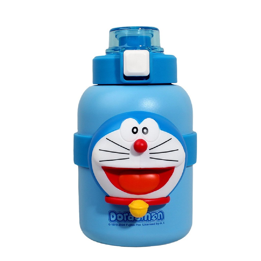 Doraemon Cute Fun Thermos Stainless Steel Bottle 760ml - Botol Minum Anak Doraemon Lucu DL10014