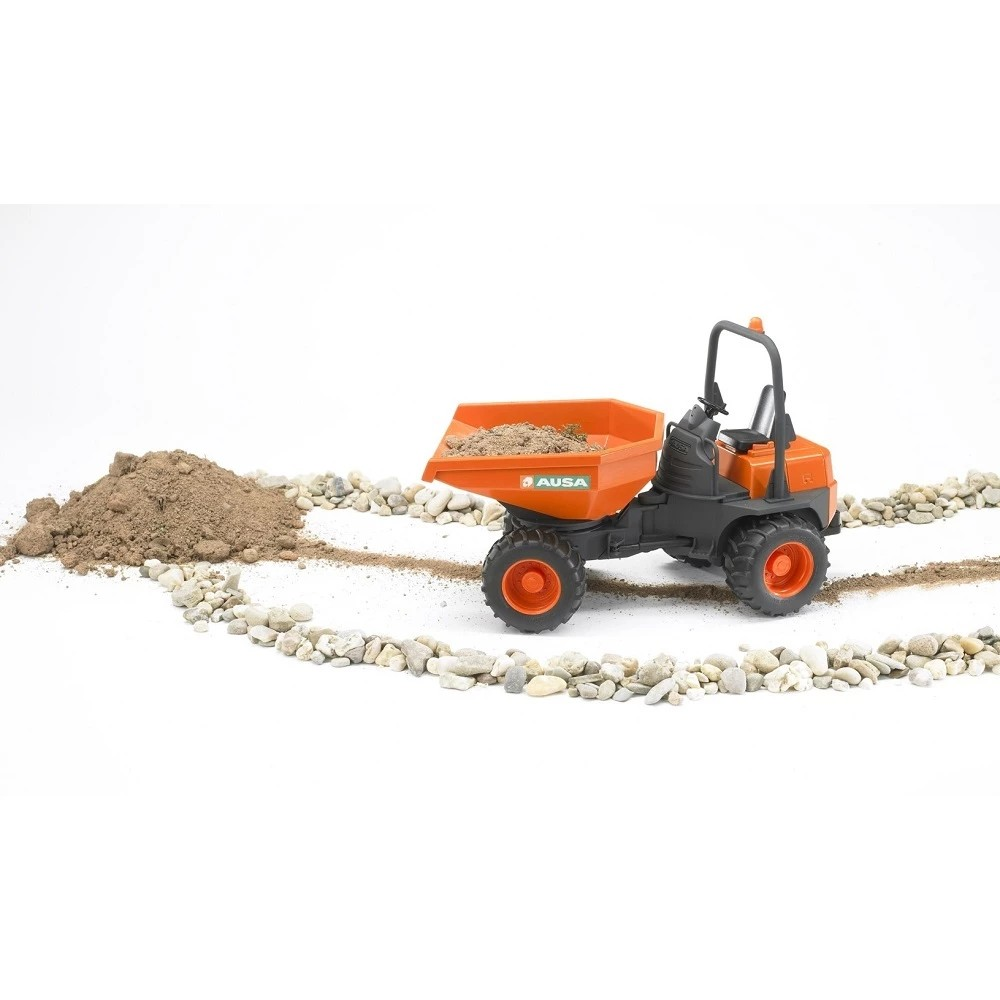 Bruder 2449 AUSA Minidumper - Mainan Miniatur Truk Pengangkut Mini
