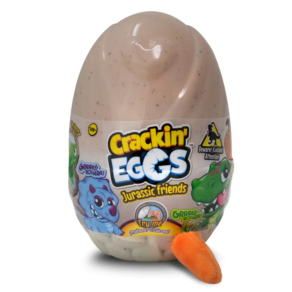 Crackin Eggs Jurrasic Friends Mini Dino - Mainan Telur Boneka Karakter Dinosaurus