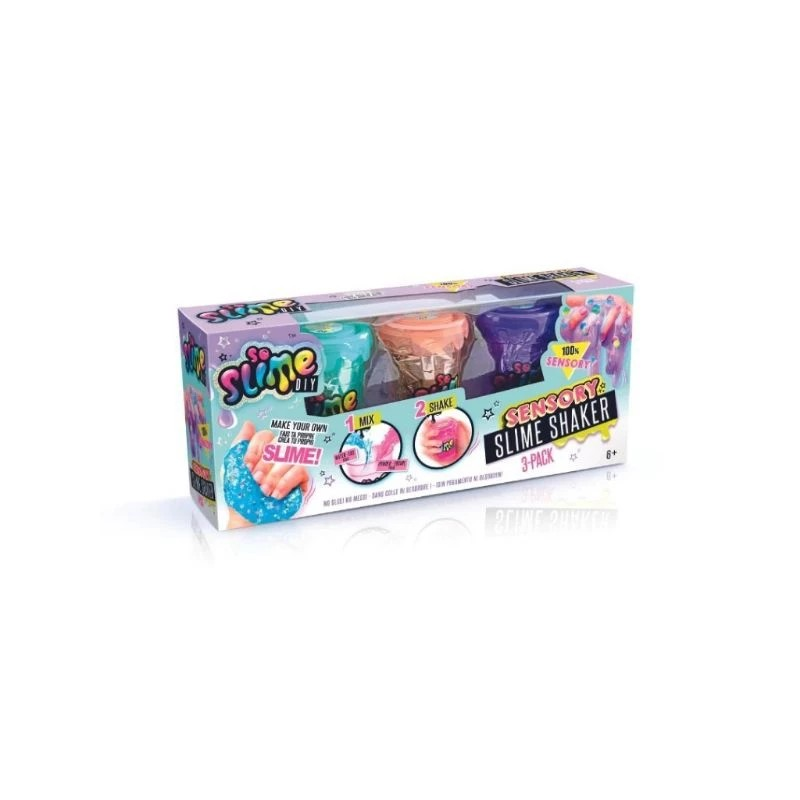 So Slime DIY Original Shaker 3 Pack - Mainan Slime Warna Warni