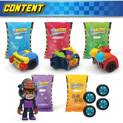 T-Racers Surprise Car and Racing Driver Series 1 - Mainan Mobil Balap Mini