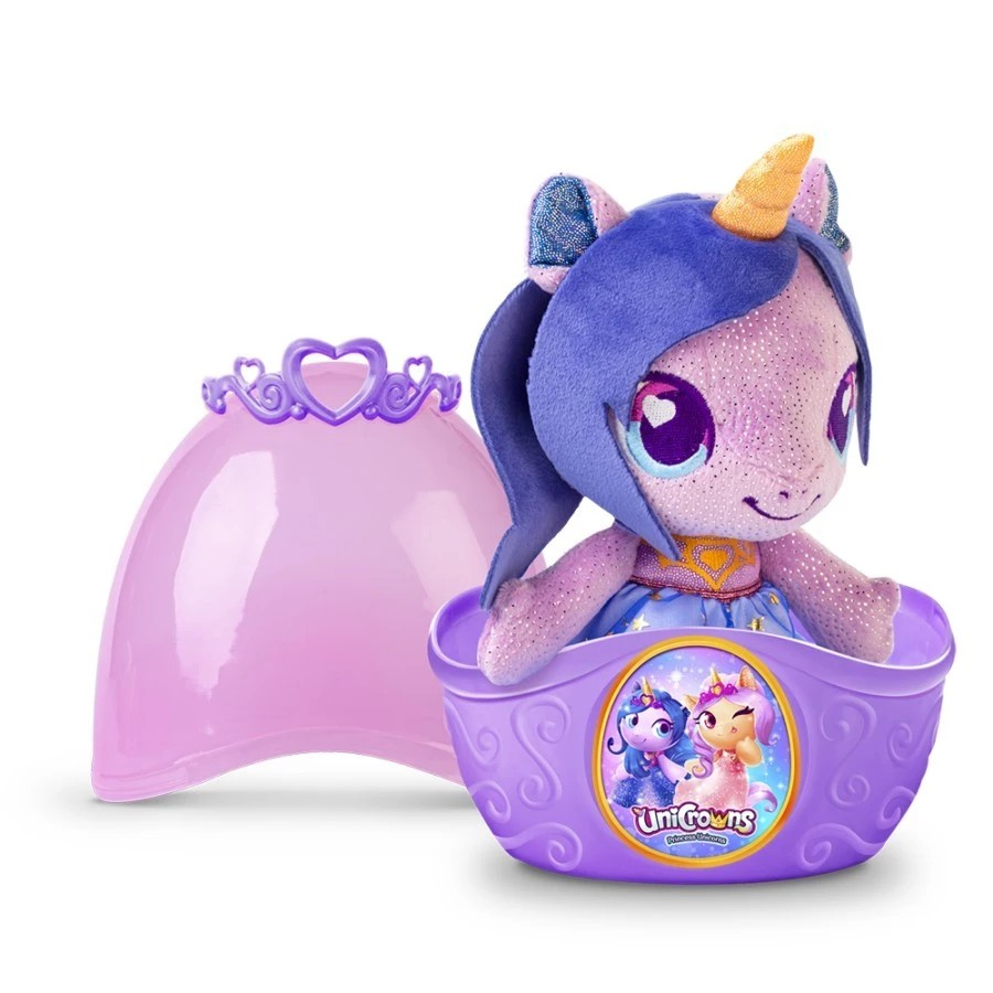 Crackin Eggs Unicrowns Princess Crystal Egg - Mainan Telur Kristal Boneka Dinosaurus