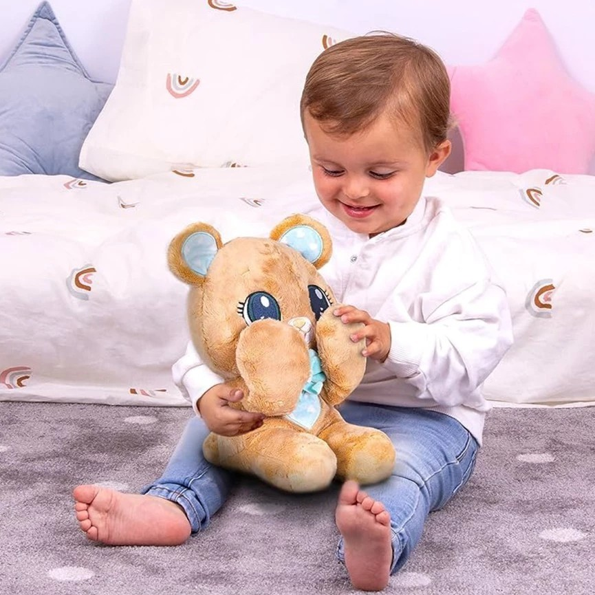 Peekapets Hug Me Bear - Mainan Anak Boneka Beruang