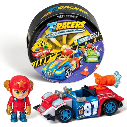 T-Racers Surprise Car and Racing Driver Series 1 - Mainan Mobil Balap Mini