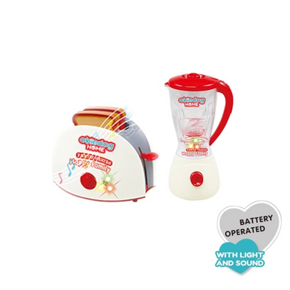 Okiedog Home Electronic Combo of Juicer and Toaster - Set Peralatan Dapur Anak